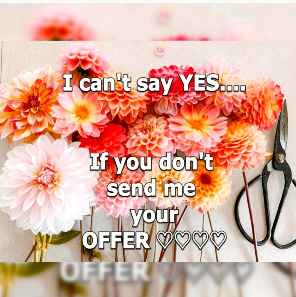 Reasonable Offers Happily Reviewed for Acceptance 😊
